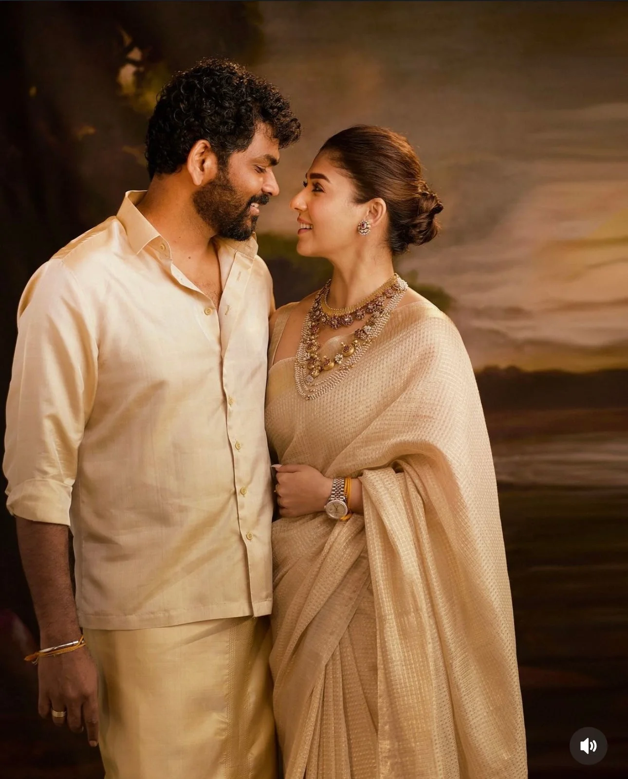 Nayanthara Maam Inspired Kanjivaram Tissue Saree - Image 6